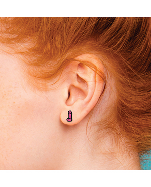 Dildo earrings